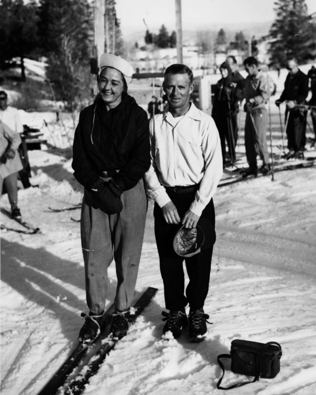 Marce and Keston Ransey at sky Tavern.